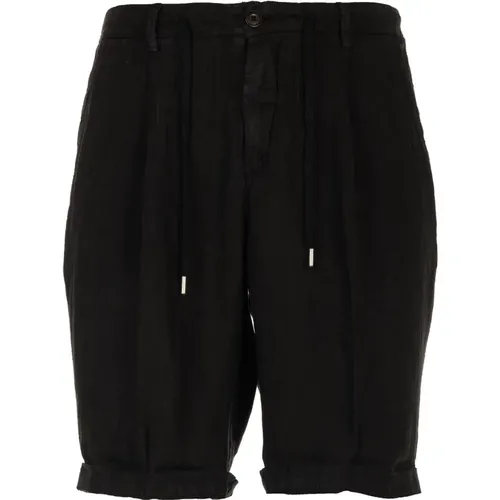 Schwarze Chino Bermuda Shorts - 40WEFT - Modalova