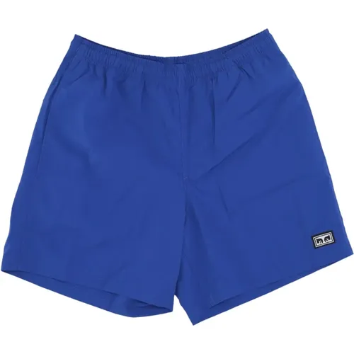 Nylon Surf Shorts Blau , Herren, Größe: XL - Obey - Modalova