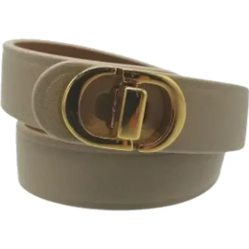 Pre-owned Belts, female, , Size: ONE SIZE Pre-owned Leather dior-jewelry - Dior Vintage - Modalova