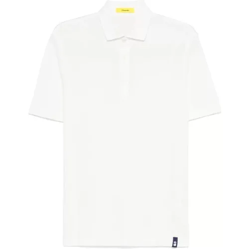 Polo Shirts, male, , Size: L Polo Shirt - Drumohr - Modalova