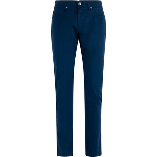 Blaue Slim Fit Jeans , Herren, Größe: W33 - Re-Hash - Modalova