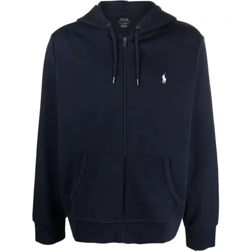 Men's Clothing Sweatshirts Darkblue (Navy) Noos , male, Sizes: L - Ralph Lauren - Modalova