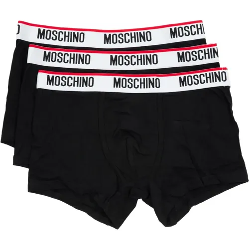 Bottoms, male, , Size: S Boxer - Moschino - Modalova