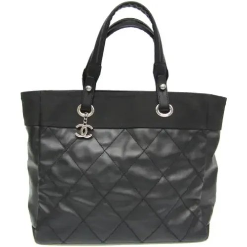 Pre-owned Tote Bags, female, , Size: ONE SIZE Pre-owned Leather totes - Chanel Vintage - Modalova