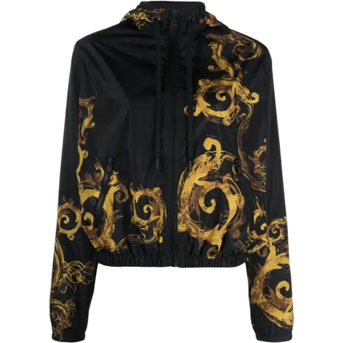Womens Clothing Outerwear Ss24 , female, Sizes: M, L, S - Versace Jeans Couture - Modalova