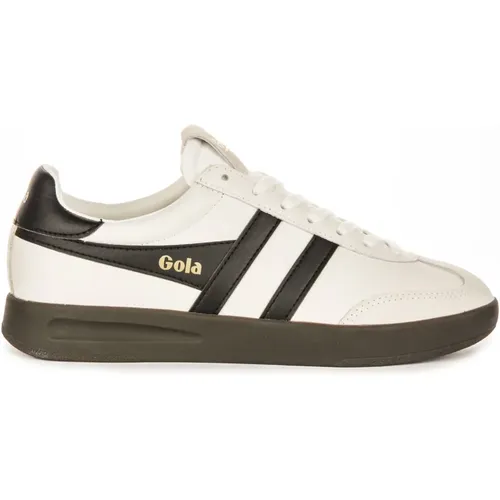 Classic Cyclone Leather Trainers Black Women , female, Sizes: 7 UK, 5 UK, 6 UK, 4 UK - Gola - Modalova