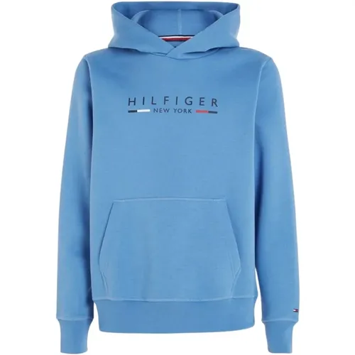 Men`s Hoodie with NY Hoodie , male, Sizes: S - Tommy Hilfiger - Modalova