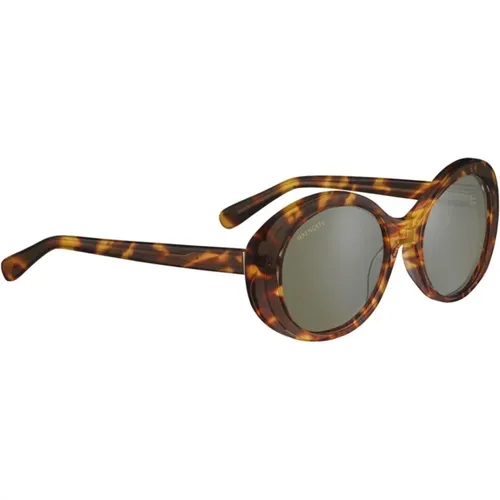 Vintage Aviator Sunglasses , unisex, Sizes: ONE SIZE - Serengeti - Modalova