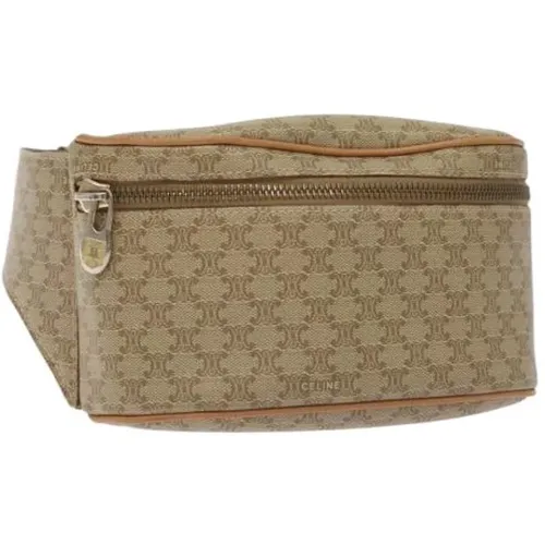 Pre-owned Belt Bags, female, , Size: ONE SIZE Pre-owned Leather crossbody-bags - Celine Vintage - Modalova