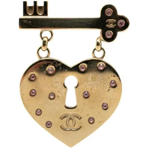 Pre-owned Metal chanel-jewelry , female, Sizes: ONE SIZE - Chanel Vintage - Modalova