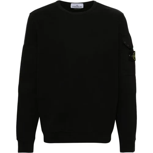 Stylish Sweatshirt V0029 , male, Sizes: L - Stone Island - Modalova