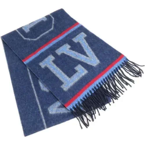 Pre-owned Scarves, female, , Size: ONE SIZE Pre-owned Wool scarves - Louis Vuitton Vintage - Modalova