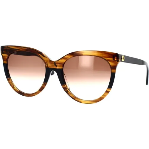Gg0179Sa 004 Sunglasses , female, Sizes: 55 MM - Gucci - Modalova