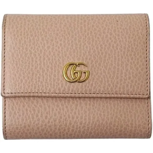 Pre-owned Wallets, female, , Size: ONE SIZE Pre-owned Leather wallets - Gucci Vintage - Modalova