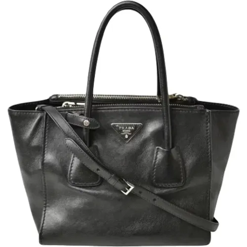 Pre-owned Tote Bags, female, , Size: ONE SIZE Pre-owned Leather prada-bags - Prada Vintage - Modalova