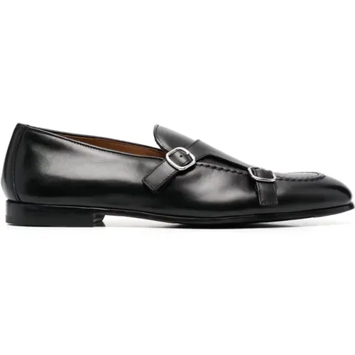 Leather Buckle Loafers , male, Sizes: 7 1/2 UK, 10 UK - Doucal's - Modalova