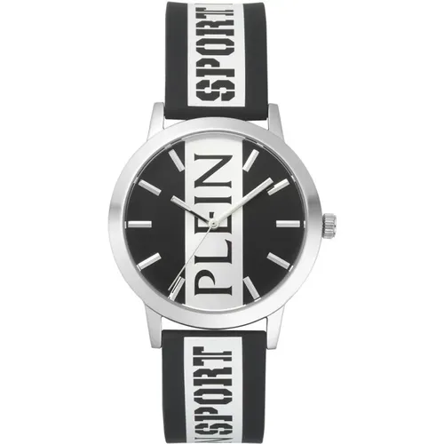 Watches, female, , Size: ONE SIZE Legend Black-White Watch - Plein Sport - Modalova