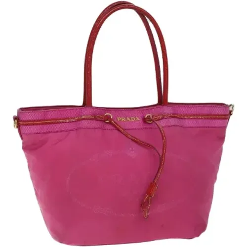 Pre-owned Tote Bags, female, , Size: ONE SIZE Pre-owned Nylon prada-bags - Prada Vintage - Modalova