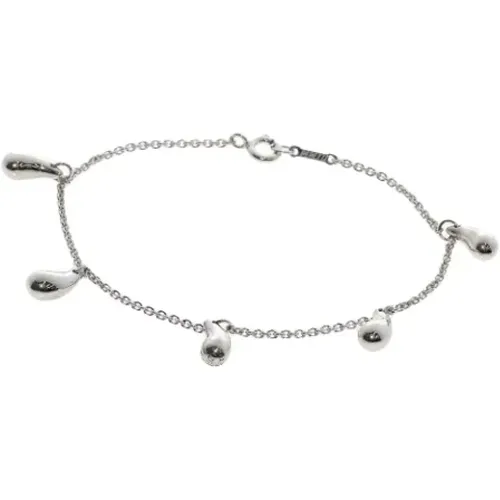 Pre-owned Jewellery, female, , Size: ONE SIZE Pre-owned Silver bracelets - Tiffany & Co. Pre-owned - Modalova