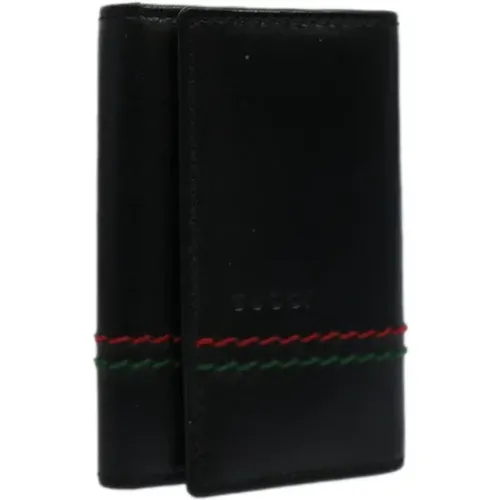 Pre-owned Accessories, unisex, , Size: ONE SIZE Pre-owned Leather key-holders - Gucci Vintage - Modalova