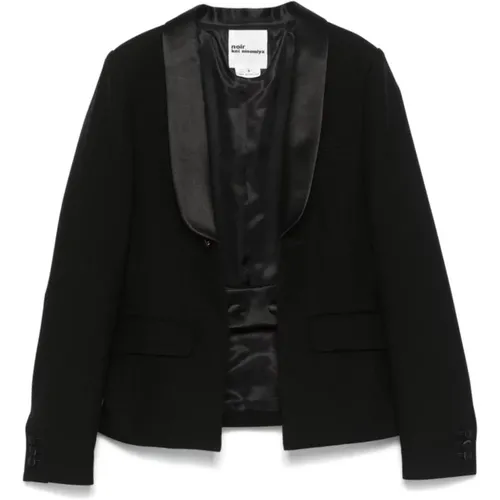 Blazers, female, , Size: L Jackets with Unique Style - Noir Kei Ninomiya - Modalova