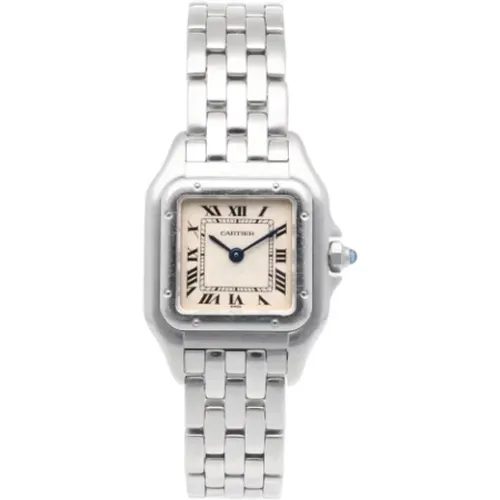 Pre-owned Watches, female, , Size: ONE SIZE Pre-owned Glass watches - Cartier Vintage - Modalova