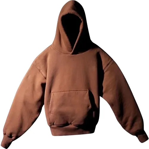 Limitierte Auflage Braune Hoodie Zusammenarbeit , Herren, Größe: XL - Yeezy - Modalova