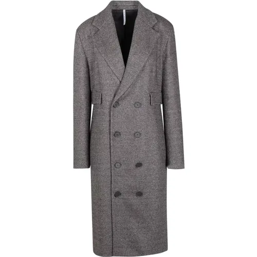 Double-Breasted Coat F4Wl40 , female, Sizes: S, M, XS - Liviana Conti - Modalova