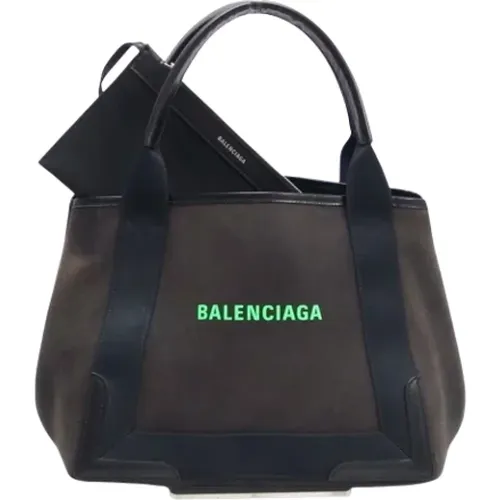 Pre-owned Tote Bags, female, , Size: ONE SIZE Pre-owned Canvas balenciaga-bags - Balenciaga Vintage - Modalova