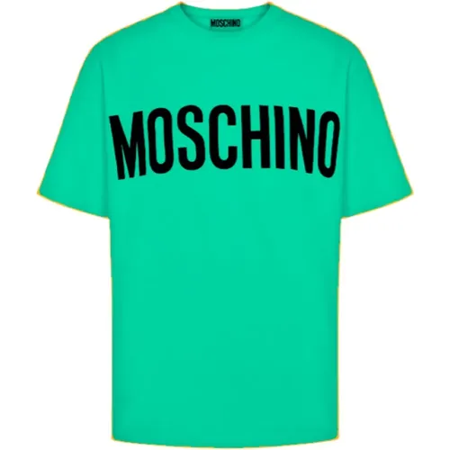 T-Shirts, male, , Size: M T-Shirts - Moschino - Modalova