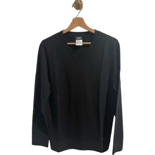 Pre-owned Wool tops , female, Sizes: S - Chanel Vintage - Modalova