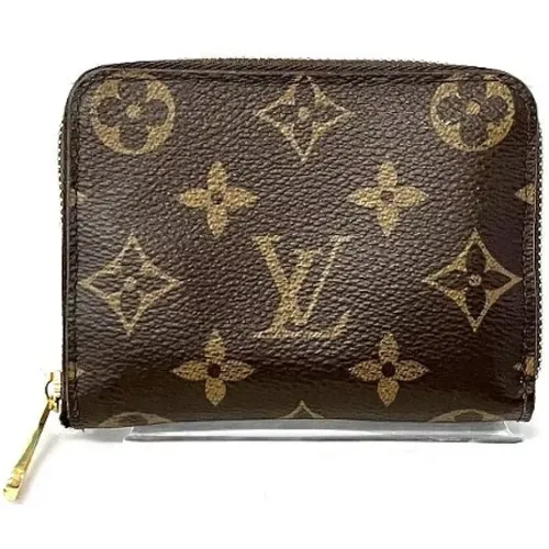 Pre-owned Wallets, female, , Size: ONE SIZE Pre-owned Canvas wallets - Louis Vuitton Vintage - Modalova