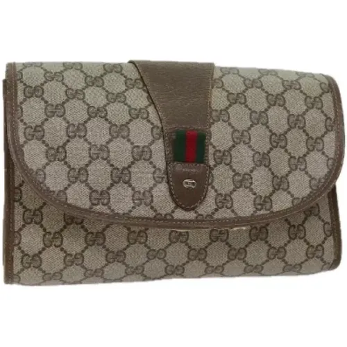 Pre-owned Canvas gucci-bags , female, Sizes: ONE SIZE - Gucci Vintage - Modalova