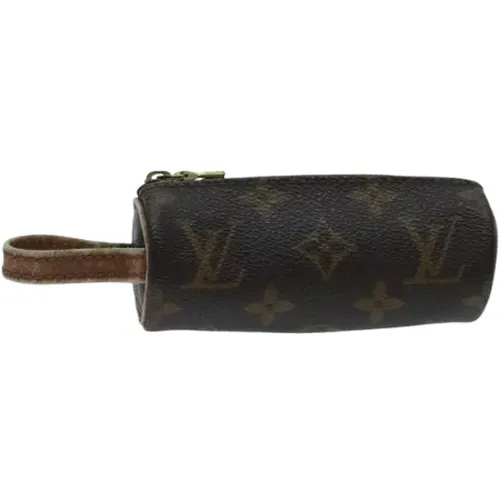 Pre-owned Accessories, female, , Size: ONE SIZE Pre-owned Canvas pouches - Louis Vuitton Vintage - Modalova