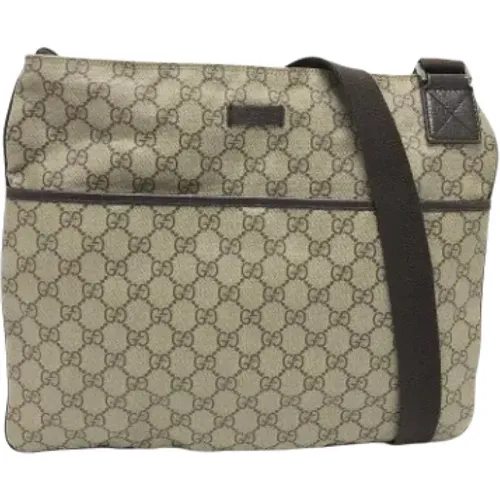 Pre-owned Shoulder Bags, female, , Size: ONE SIZE Pre-owned Canvas gucci-bags - Gucci Vintage - Modalova