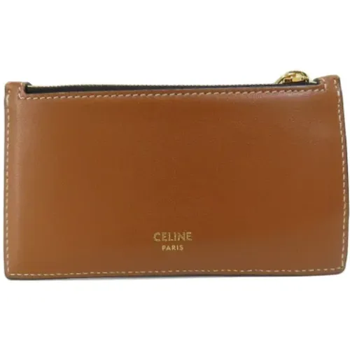 Pre-owned Wallets, female, , Size: ONE SIZE Pre-owned Plastic home-office - Celine Vintage - Modalova