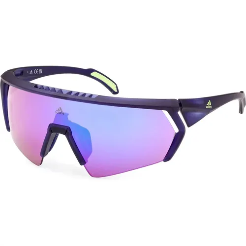 Sunglasses, unisex, , Size: ONE SIZE Matte /Violet Sunglasses - Adidas - Modalova