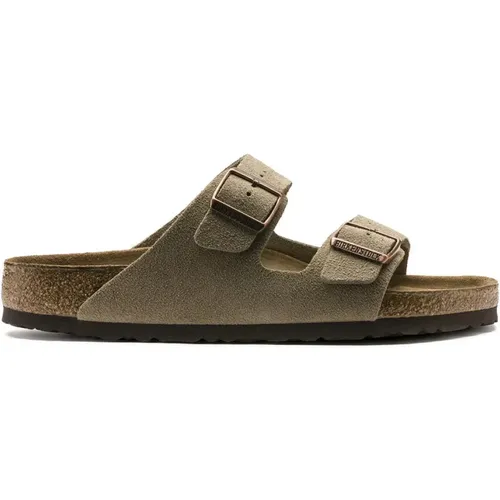 Sliders, male, , Size: 12 US Sandals Arizona Soft Footbed - Birkenstock - Modalova