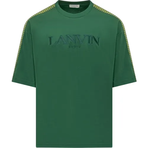 T-Shirts, male, , Size: M Oversized T-Shirt Collection - Lanvin - Modalova