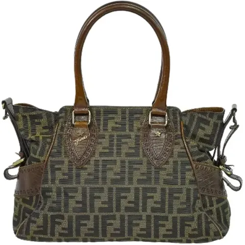 Pre-owned Canvas fendi-bags , female, Sizes: ONE SIZE - Fendi Vintage - Modalova