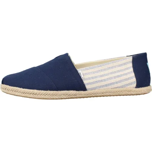 Espadrilles , male, Sizes: 10 UK - TOMS - Modalova