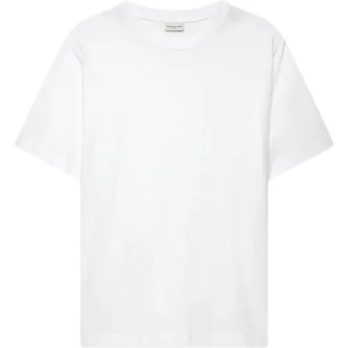 Basic T-Shirt - 100% Cotton , male, Sizes: XL, L, M - Dries Van Noten - Modalova