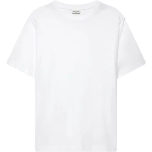 Basic T-Shirt - 100% Cotton , male, Sizes: XL, M - Dries Van Noten - Modalova