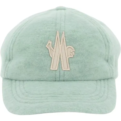 Caps, female, , Size: M grenoble fleece baseball cap - Moncler - Modalova