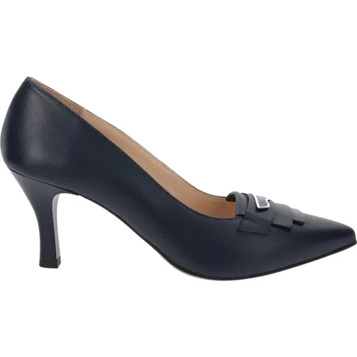 Leather High Heel Shoes Elegant Comfort , female, Sizes: 3 UK, 6 UK, 5 UK, 4 UK, 2 UK - Nerogiardini - Modalova