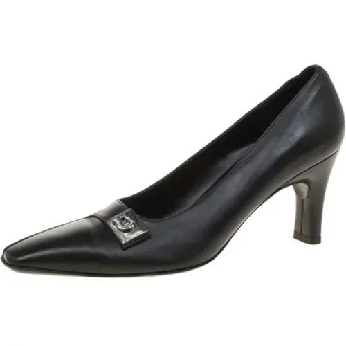 Pre-owned Pumps, female, , Size: 5 1/2 US Pre-owned Leather heels - Salvatore Ferragamo Pre-owned - Modalova