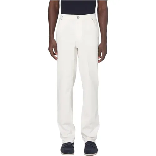 Straight Jeans, male, , Size: 3XL Straight Leg Jeans for Men - BRUNELLO CUCINELLI - Modalova