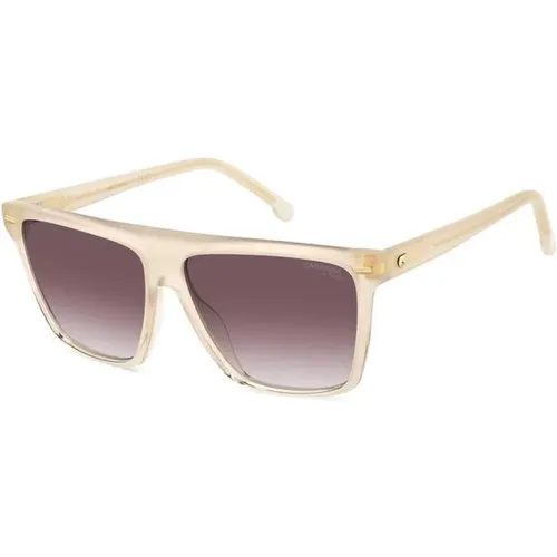 Sunglasses, unisex, , Size: M Flat Top Sunglasses in Ivory - Carrera - Modalova