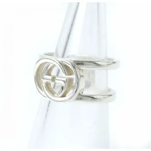 Pre-owned Metal rings , female, Sizes: ONE SIZE - Gucci Vintage - Modalova