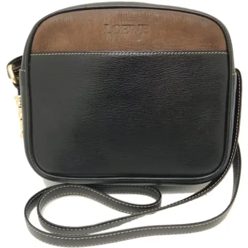 Pre-owned Cross Body Bags, female, , Size: ONE SIZE Pre-owned Leather shoulder-bags - Loewe Pre-owned - Modalova